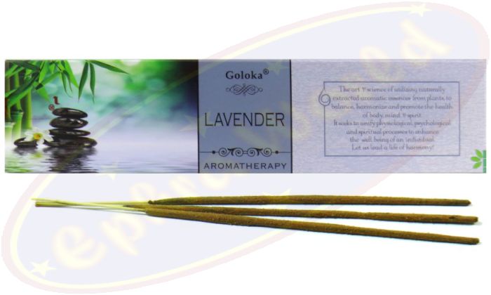 Goloka Aromatherapy Lavender Masala Räucherstäbchen