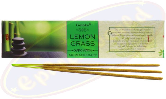 Goloka Aromatherapy Lemon Grass Masala Räucherstäbchen