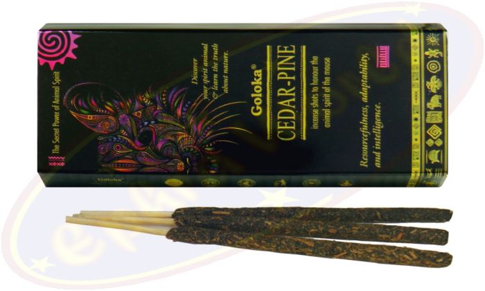 Goloka Animal Spirit Smudge Räucherstäbchen Cedar & Pine