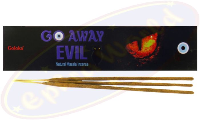 Goloka Gothic Go Away Evil Masala Räucherstäbchen
