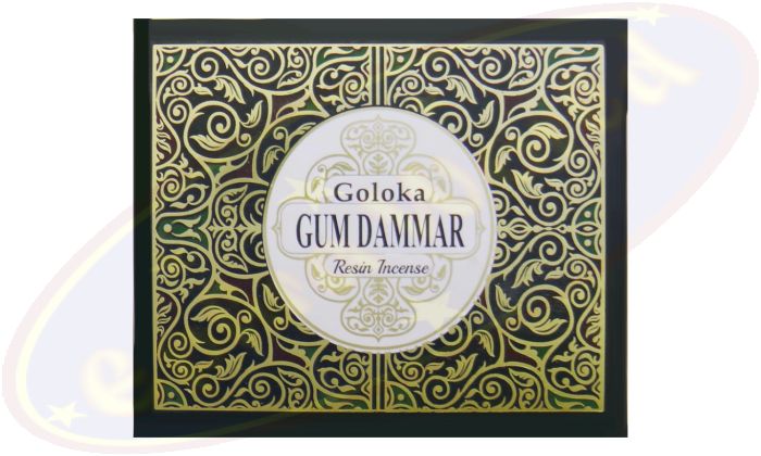 Goloka Räucherharz Gum Dammar Weihrauch 50g