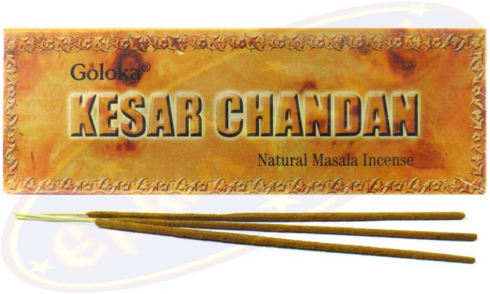 Goloka Kesar Chandan Masala Räucherstäbchen 100g