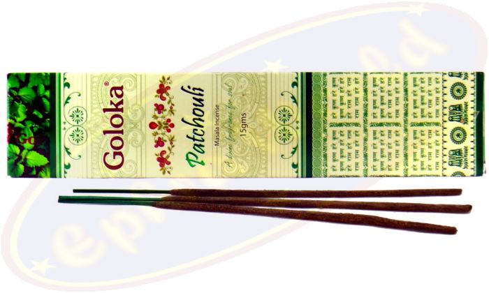 Goloka Masala Patchouli Räucherstäbchen