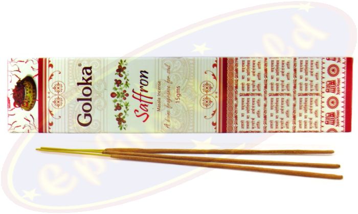 Goloka Masala Saffron Räucherstäbchen