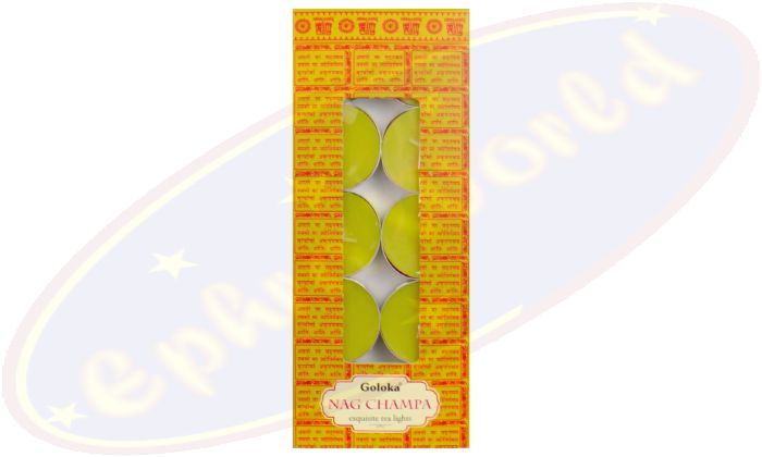 Goloka Nag Champa Duftteelichte 10x11g