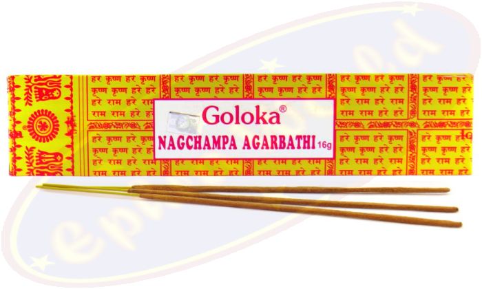Goloka Nag Champa 16g Masala Räucherstäbchen