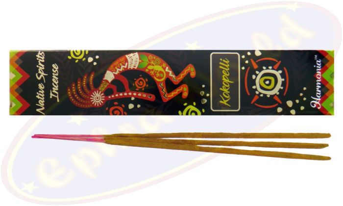 Goloka Native Spirits Kokopelli Rose Harmonia Masala Räucherstäbchen