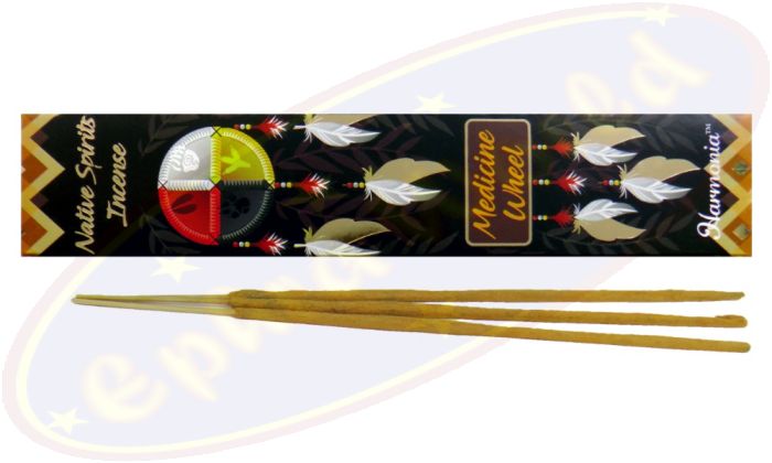 Goloka Native Spirits Medicine Wheel Harmonia Musk Masala Räucherstäbchen