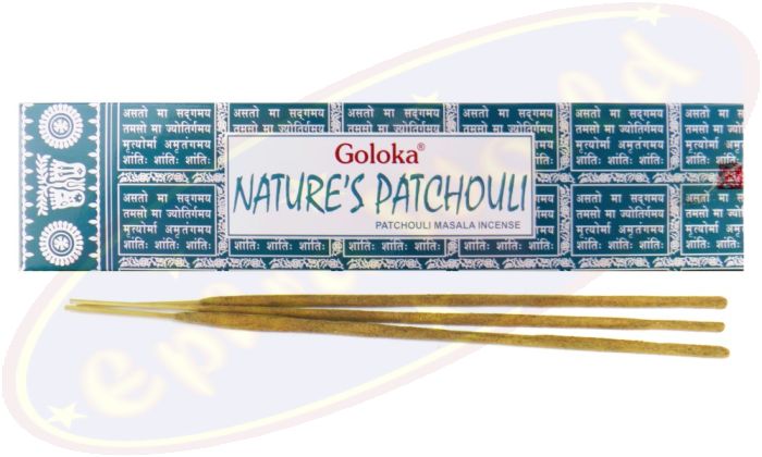 Goloka Nature´s Patchouli Masala Räucherstäbchen