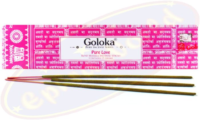 Goloka Pure Love Masala Räucherstäbchen
