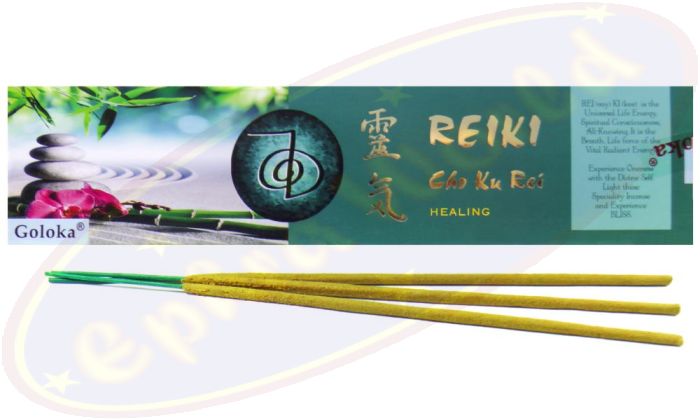 Goloka Reiki Cho Ku Rei Healing Masala Räucherstäbchen