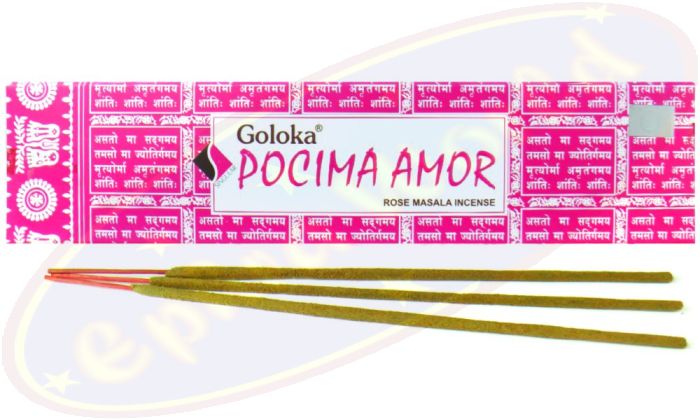 Goloka Spa Pocima Amor Rose Masala Räucherstäbchen