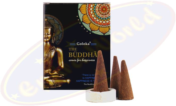 Goloka The Buddha Masala Räucherkegel