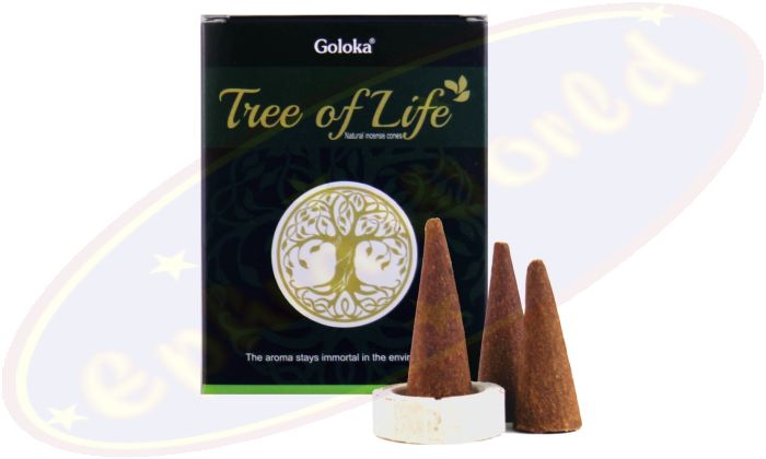 Goloka Tree Of Life Masala Räucherkegel