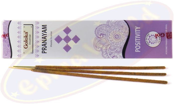Goloka Yoga Positivity Pranayam Masala Räucherstäbchen