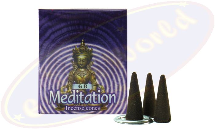 GR International Meditation Räucherkegel