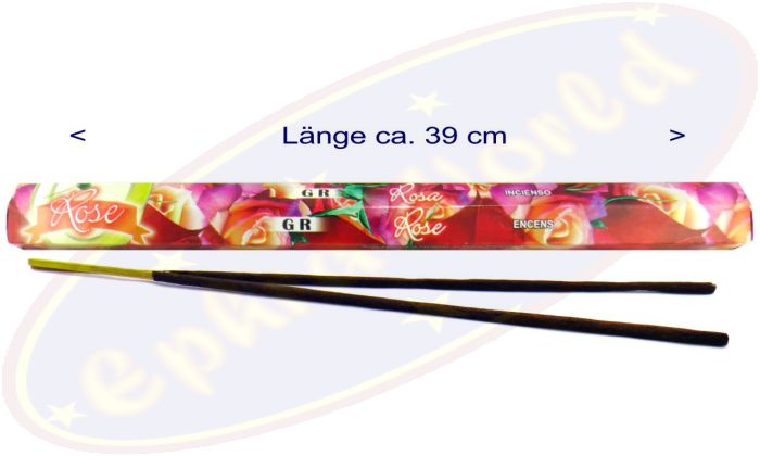 GR International Rose XL Räucherstäbchen