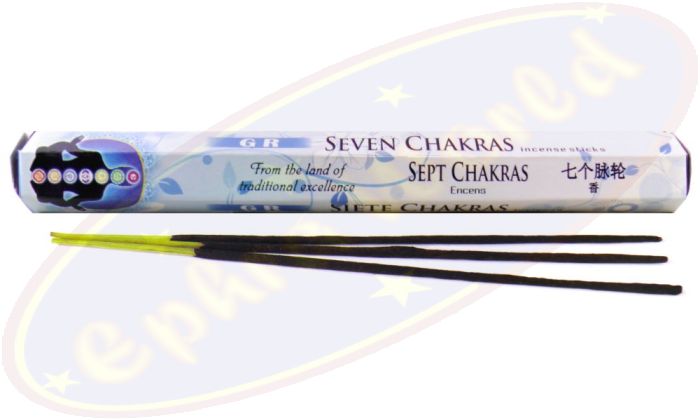 GR International Seven Chakras Räucherstäbchen