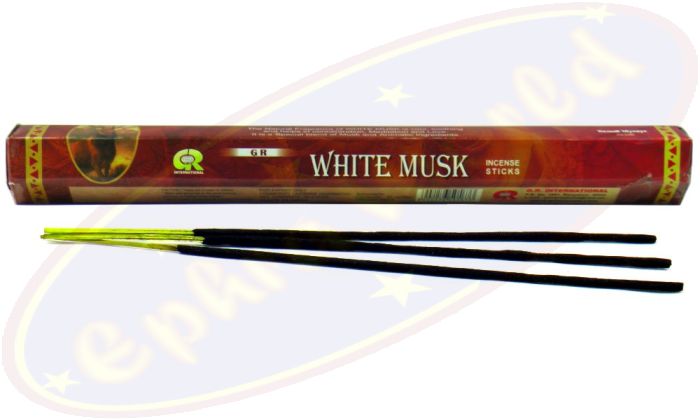 GR International White Musk (Moschus) Räucherstäbchen