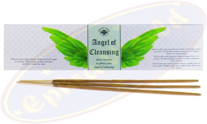 Green Tree Divine Masala Räucherstäbchen Angel of Cleansing