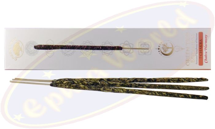 Green Tree Botanics Smudge Räucherstäbchen 7 Chakra Harmony