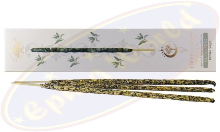 Green Tree Botanics Smudge Räucherstäbchen Cleansing White Sage