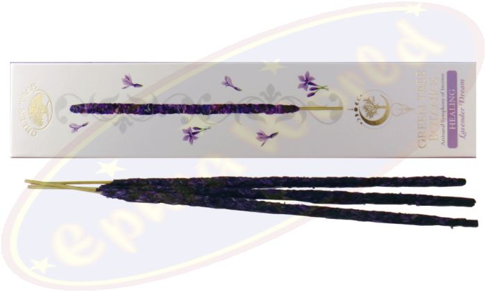 Green Tree Botanics Smudge Räucherstäbchen Healing Lavender Dream