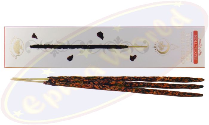 Green Tree Botanics Smudge Räucherstäbchen Protection Red Ritual