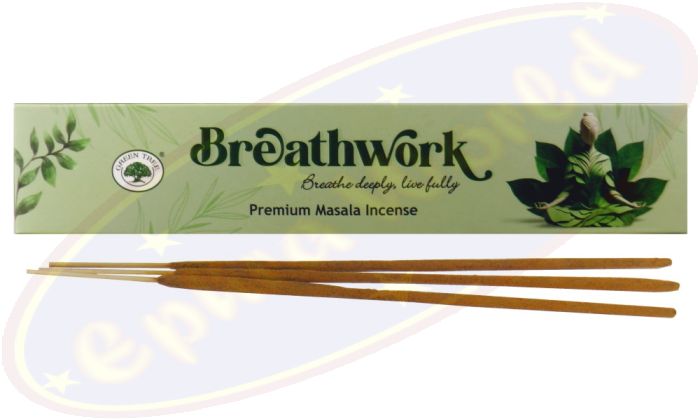 Green Tree Masala Räucherstäbchen Breathwork