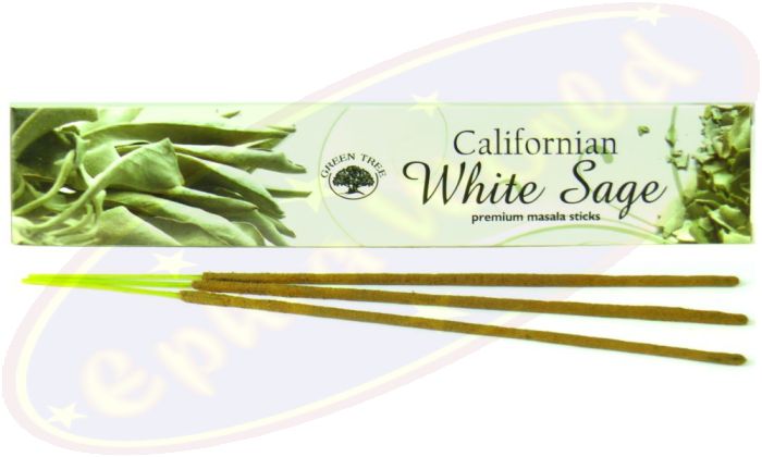 Green Tree Masala Räucherstäbchen Californian White Sage
