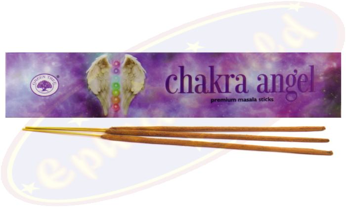 Green Tree Masala Räucherstäbchen Chakra Angel