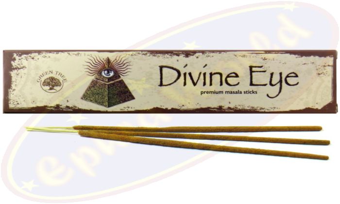 Green Tree Masala Räucherstäbchen Divine Eye