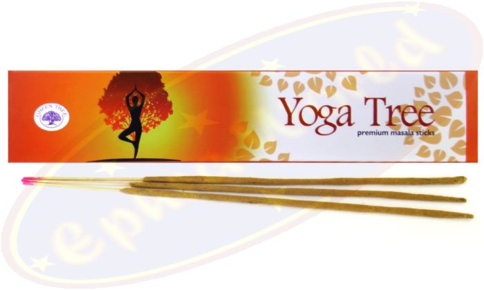 Green Tree Masala Räucherstäbchen Yoga Tree