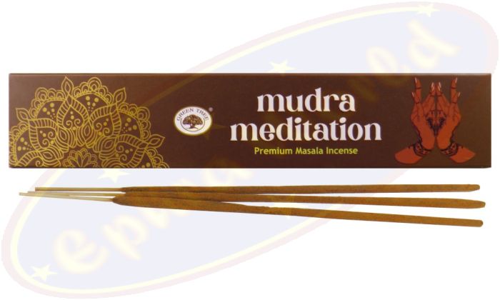 Green Tree Masala Räucherstäbchen Mudra Meditation