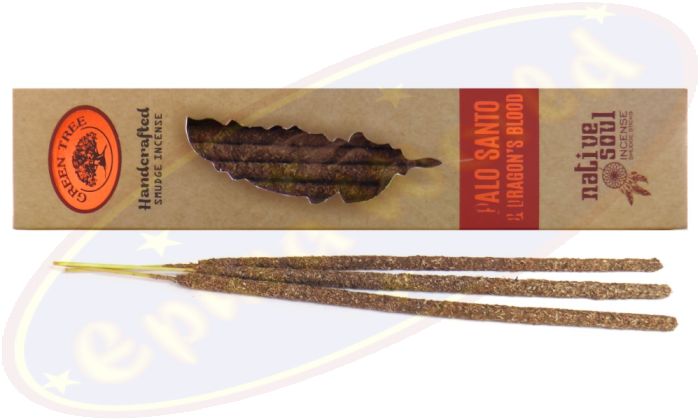 Green Tree Native Soul Palo Santo & Dragon´s Blood Smudge Räucherstäbchen