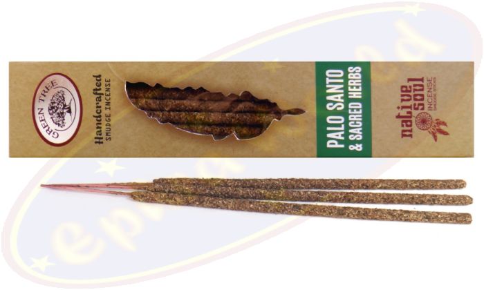 Green Tree Native Soul Palo Santo & Sacred Herbs Smudge Räucherstäbchen