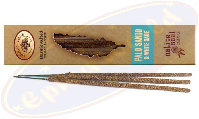 Green Tree Native Soul Palo Santo & White Sage Smudge Räucherstäbchen