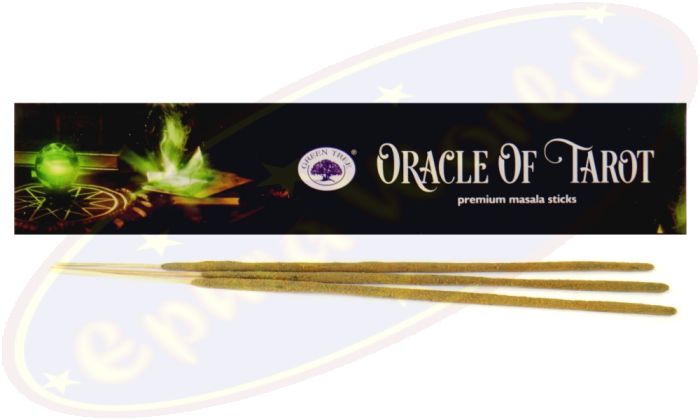 Green Tree Masala Räucherstäbchen Oracle of Tarot