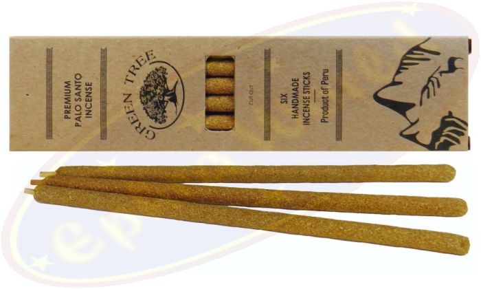 Green Tree Premium Palo Santo Natural Masala Räucherstäbchen
