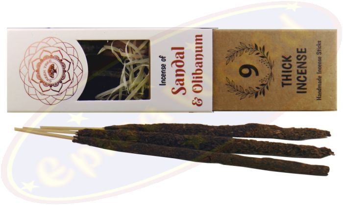 Green Tree Extra Premium Smudge Räucherstäbchen Sandal & Olibanum