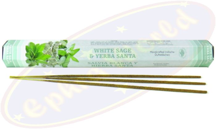 Green Tree White Sage & Yerba Santa Flora Räucherstäbchen