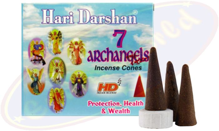 Hari Darshan 7 Arcangels Räucherkegel
