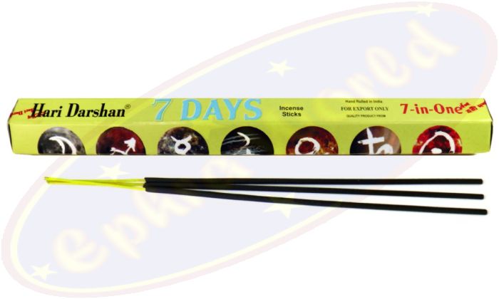 Hari Darshan 7 Days Räucherstäbchen