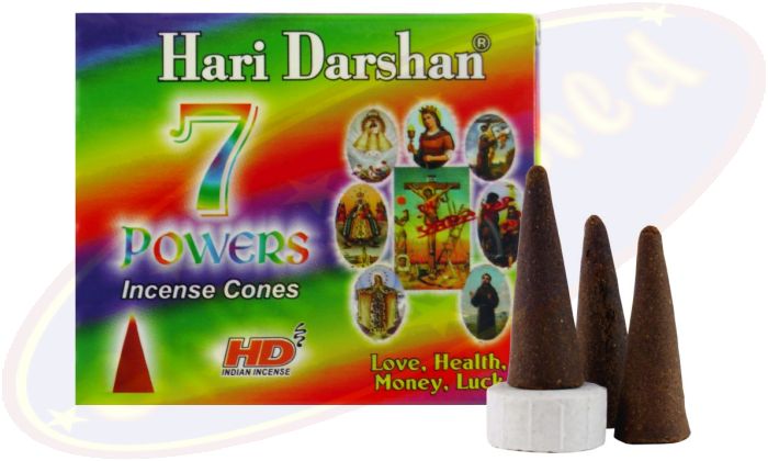 Hari Darshan 7 Powers Räucherkegel