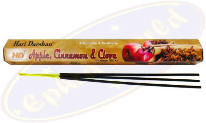 Hari Darshan Apple Cinnamon Clove Räucherstäbchen