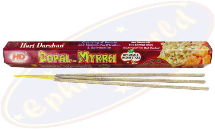 Hari Darshan Copal & Myrrh Dry Masala Räucherstäbchen