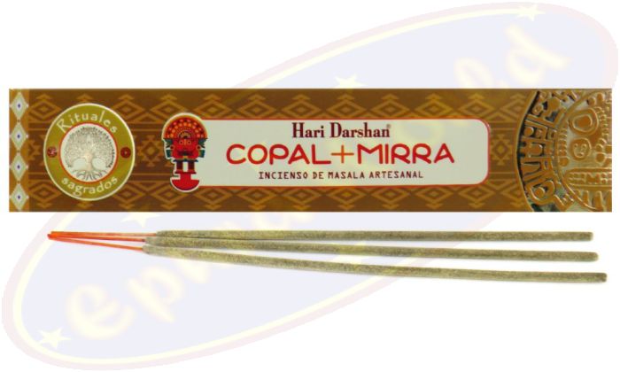 Hari Darshan Masala Räucherstäbchen Copal & Myrrh