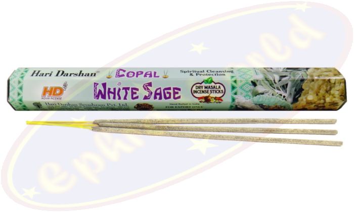 Hari Darshan Copal & White Sage Dry Masala Räucherstäbchen
