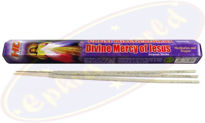 Hari Darshan Divine Mercy Of Jesus Masala Räucherstäbchen