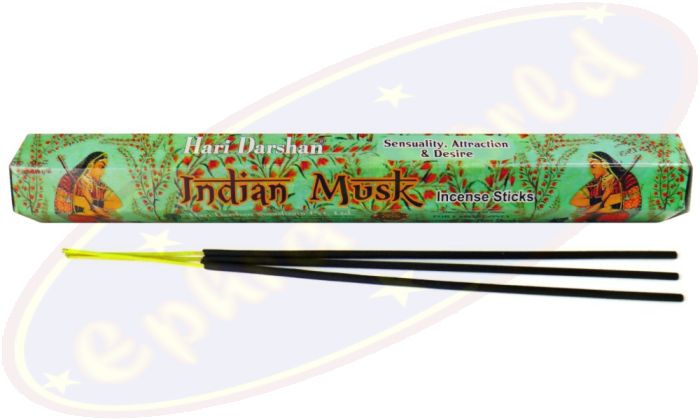 Hari Darshan Indian Musk (Moschus) Räucherstäbchen